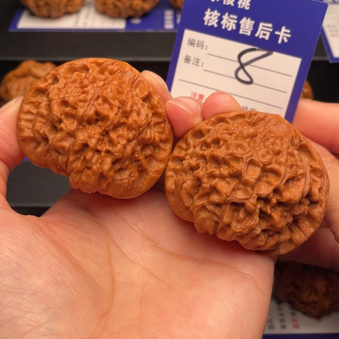 把件文玩核桃官帽52尺8号