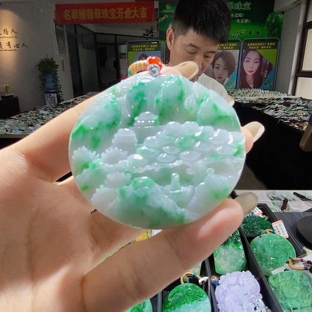 颈饰未镶嵌翡翠翡翠