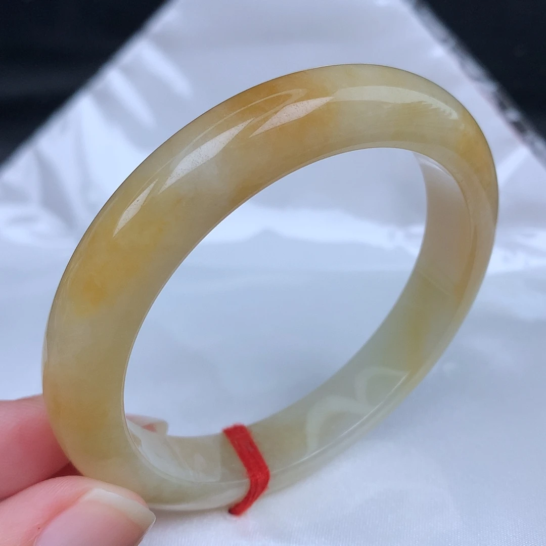 翡翠未镶嵌手镯天然