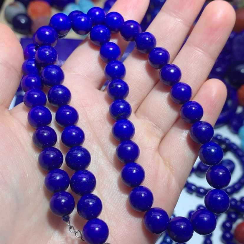 【闪购商品】青金石9m锁骨链未镶嵌