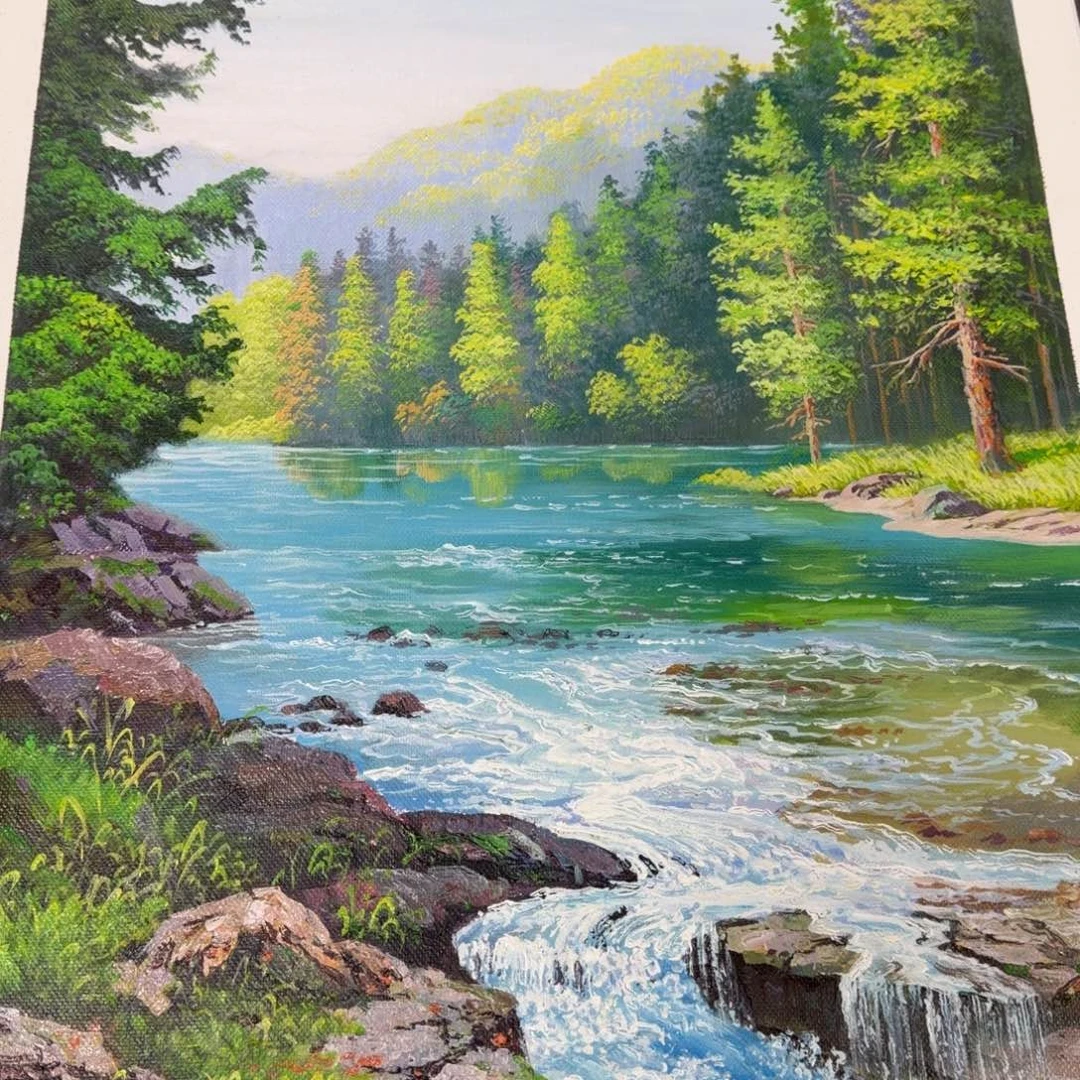 油画我也想要这样一