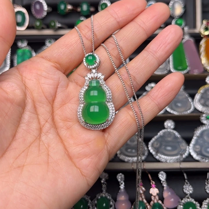 玛瑙/玉髓合金颈饰