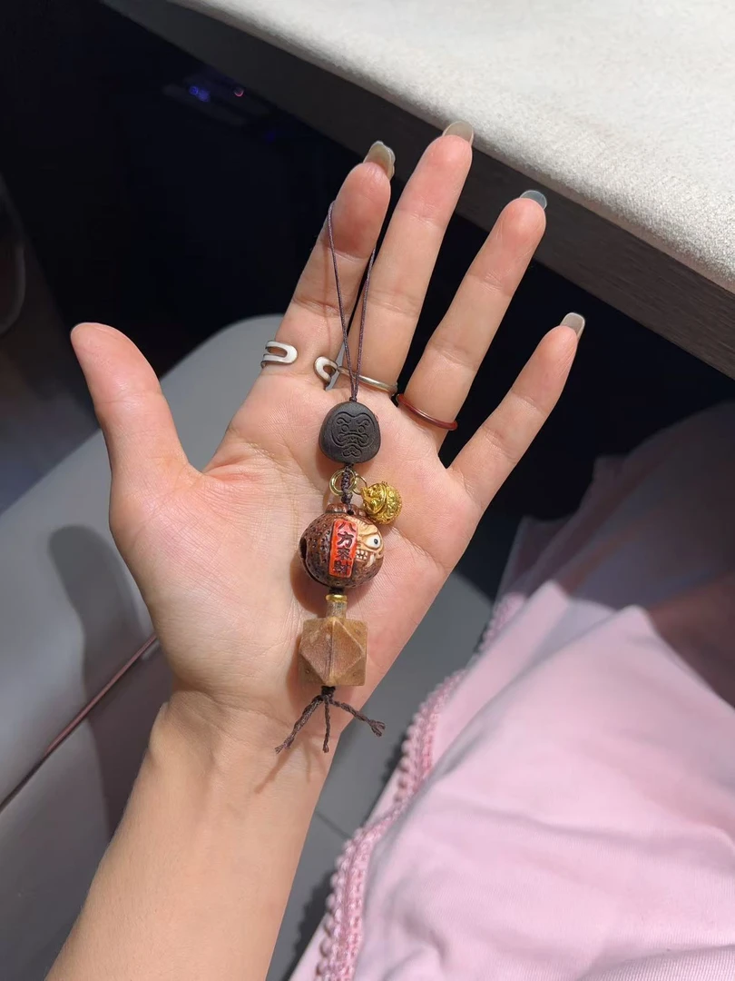八方来财花皮葫芦手机挂件(默认微瑕）78