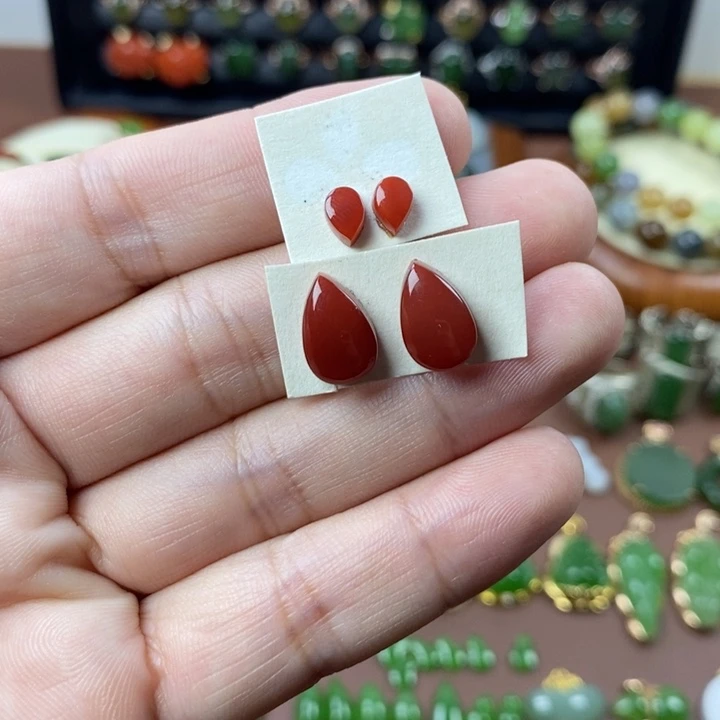 三***呀南红玛瑙未镶嵌颈饰