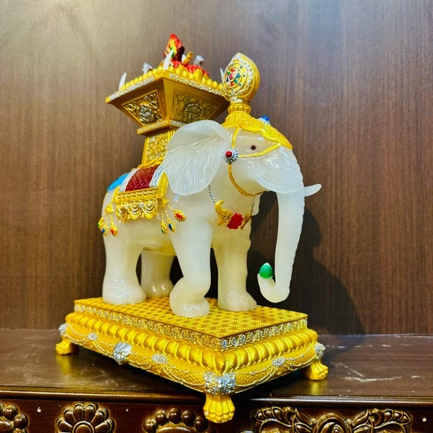 摩尼宝仿玉材质居家办公室送礼佳品手工桌面摆件摆设工艺品