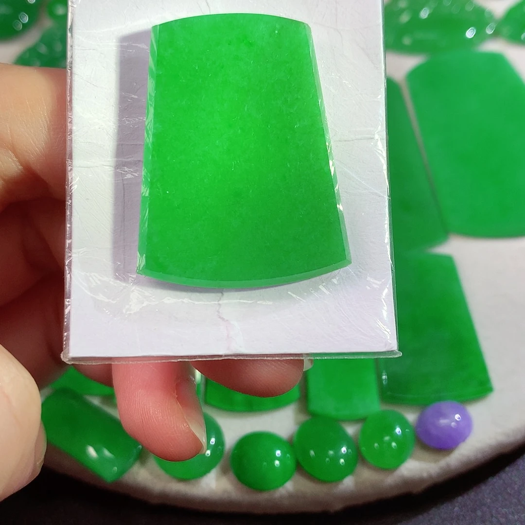 项链未镶嵌翡翠天然翡翠