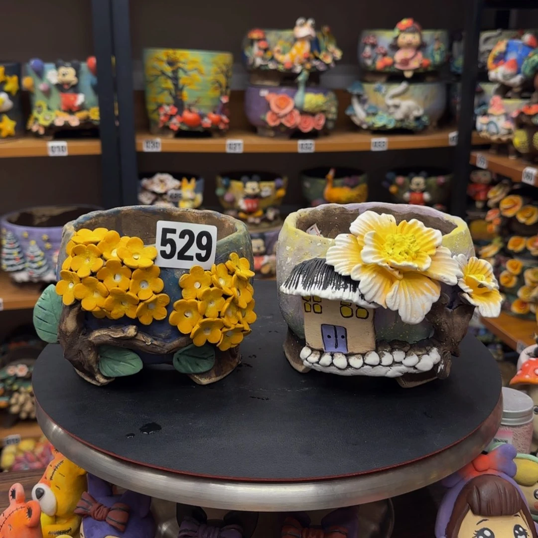 【闪购商品】粗陶手捏