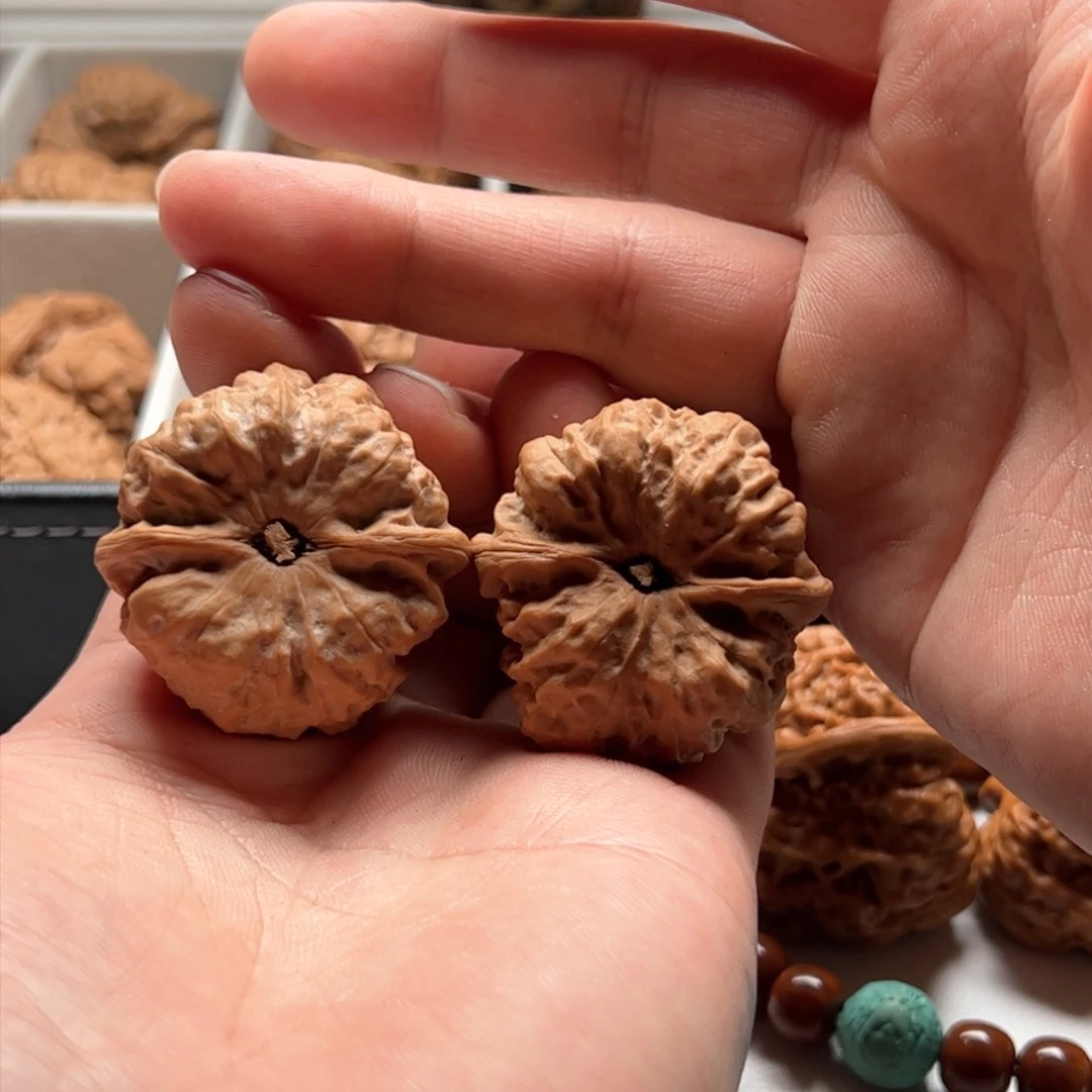 核桃把件延庆蛤蟆头