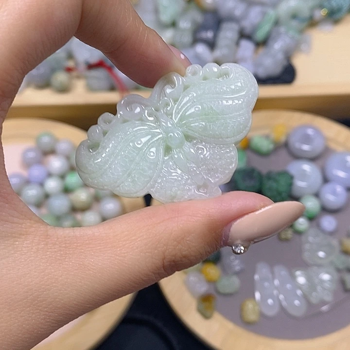 翡翠散珠天然缅甸翡翠