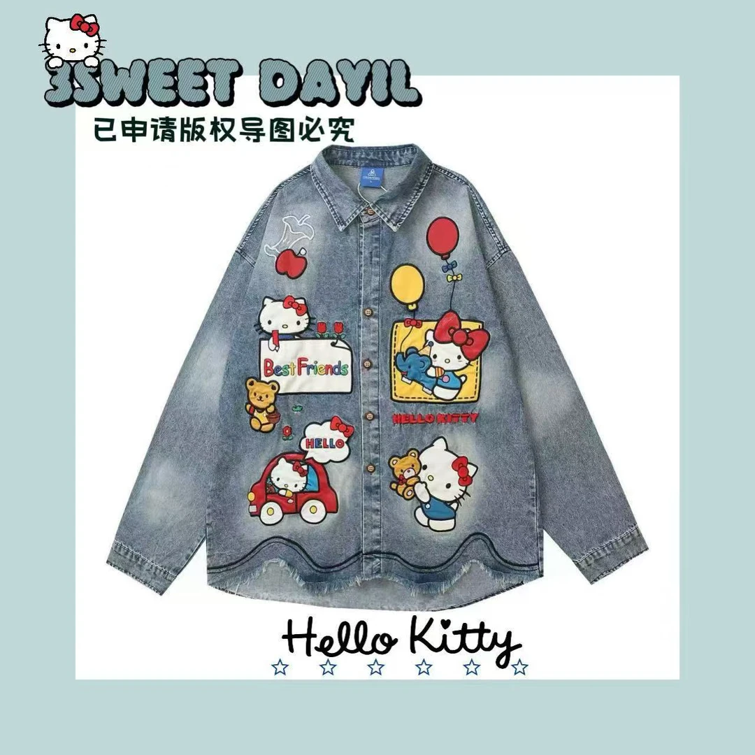 3甜【晕染苹果kt】外套时尚潮流男女同款小众设计hy522