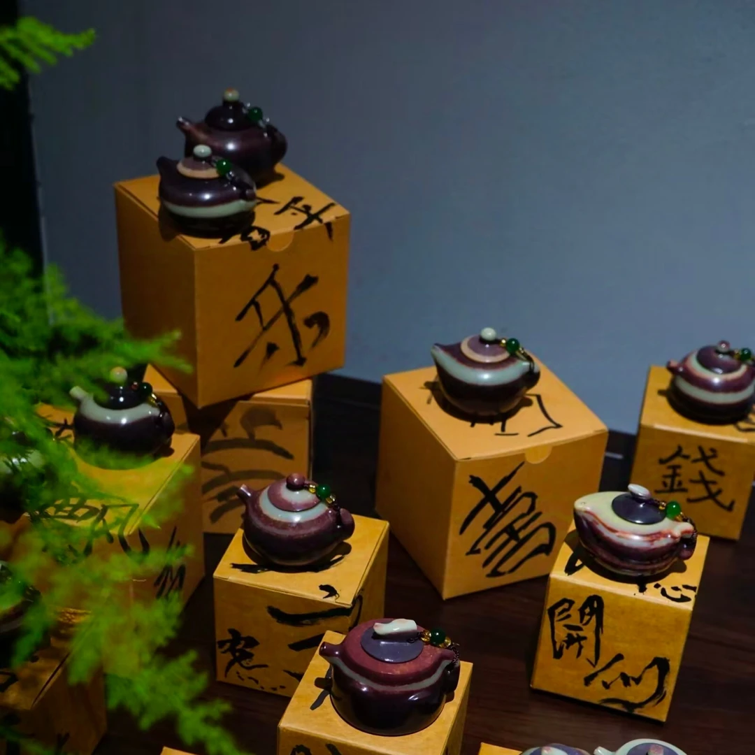 千石原石原创手工雕刻把把胡茶宠可养可玩可摆茶宠摆件国风家用