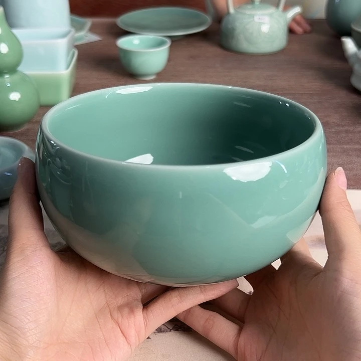 小米茶器龙泉青瓷