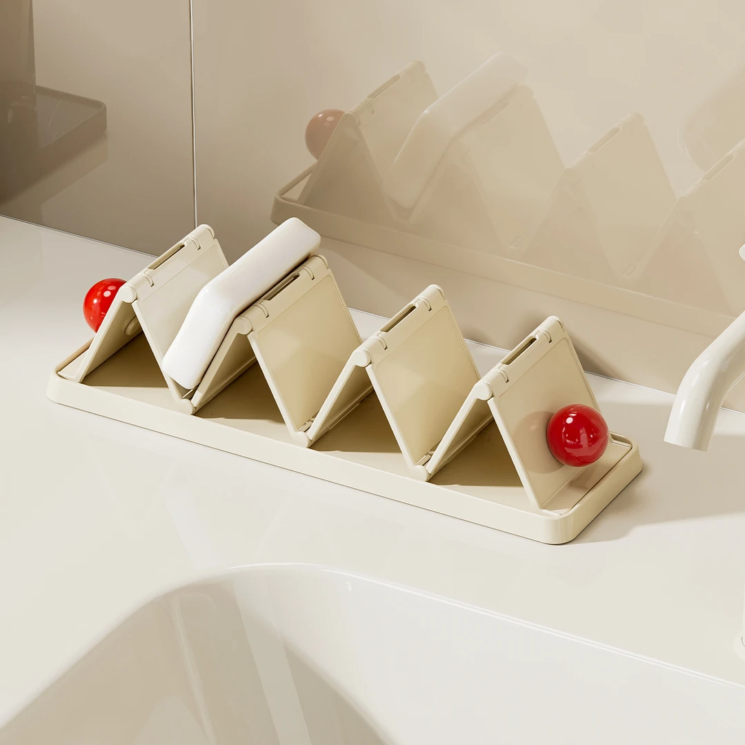 肥皂盒沥水卫生间创意镂空皂托浴室家用洗漱台面不积水香皂置物架