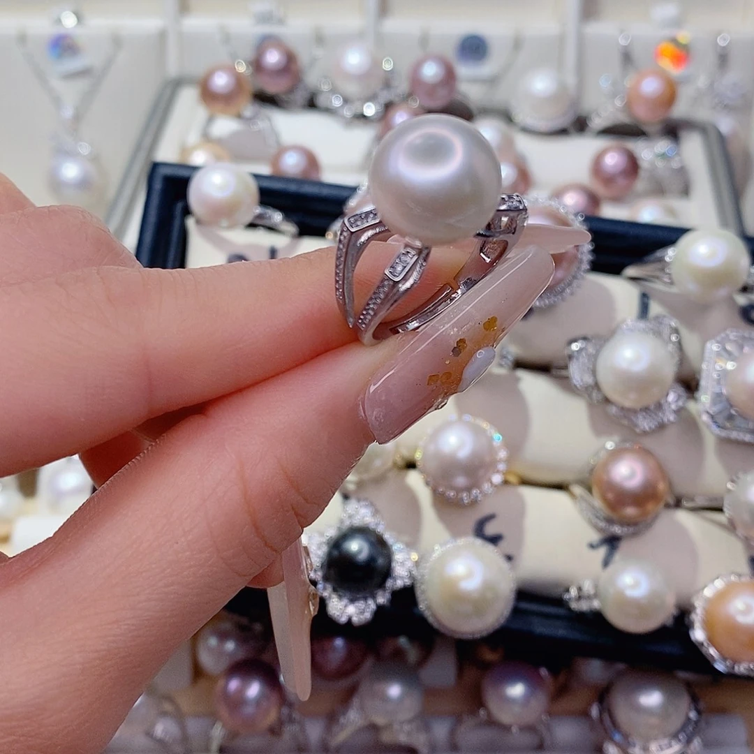 戒指未镶嵌淡水珍珠