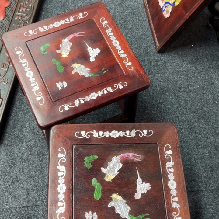 秋***叶非洲紫檀（红花梨）