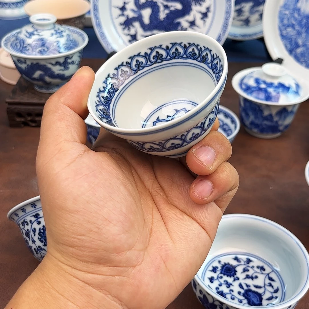 摆件葫芦宝相手绘作品