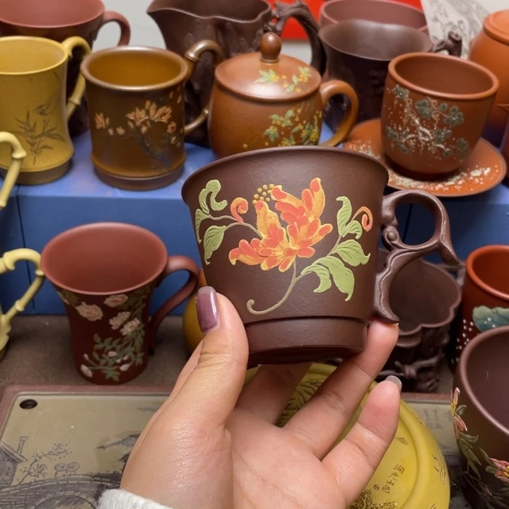 紫砂茶杯紫砂主人杯