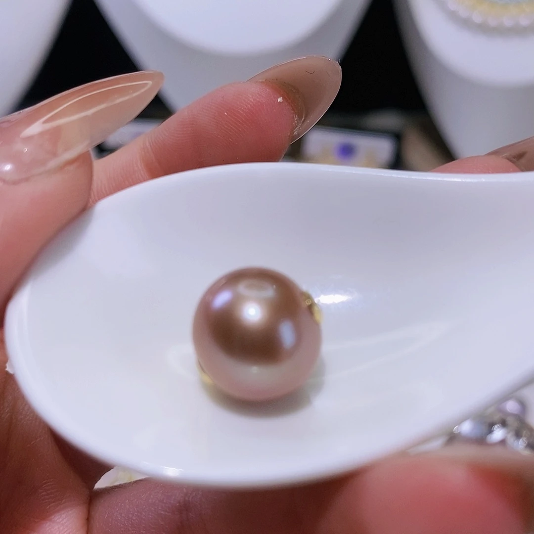 淡水珍珠颈饰银S925镶嵌