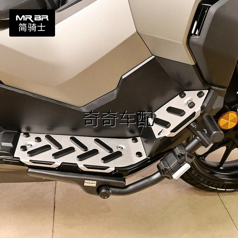 MRBR适配于2025款本田ADV350护杠防摔块保险杠不锈钢脚踏改装配件