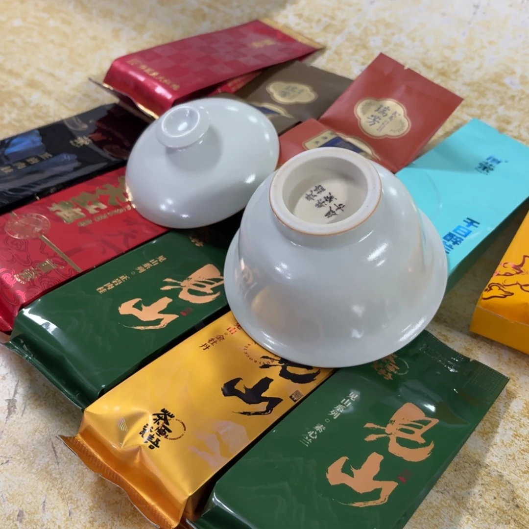 杯子瓷言所老曹甄选好瓷开片一组