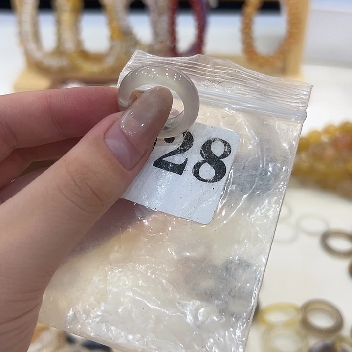 玛瑙/玉髓合金戒指28港13
