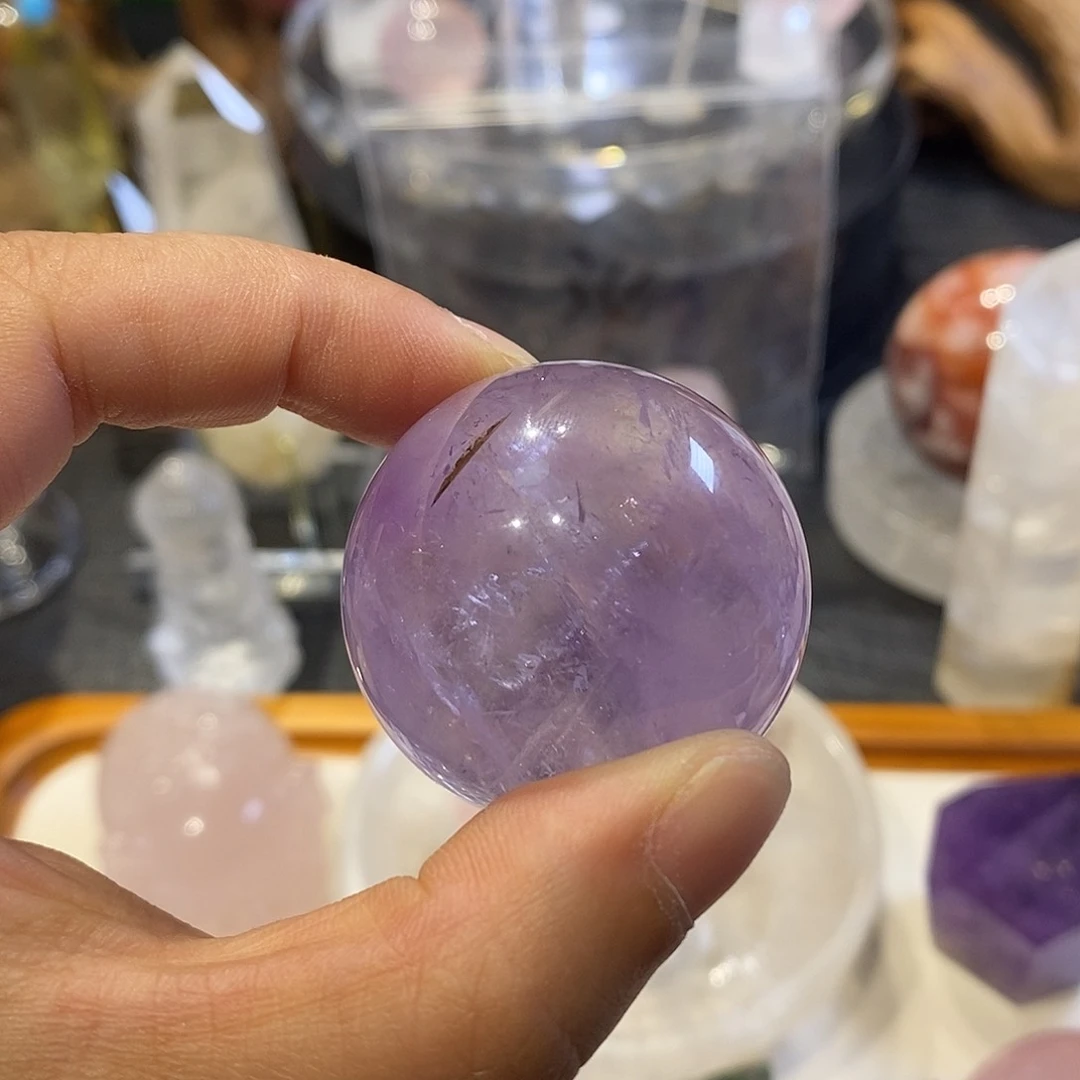 未镶嵌眼镜紫晶紫水晶