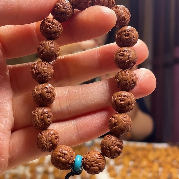 手串/手链橄榄核龙纹桃核
