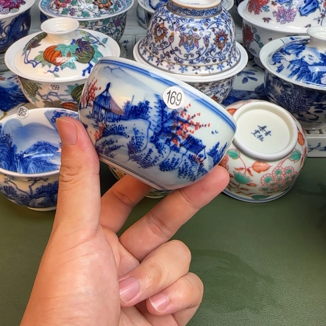 陶彦祖纯手工手绘茶具169