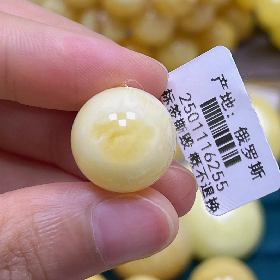 16.9mm.瑕.蜜之缘珠宝 天然琥珀蜜蜡