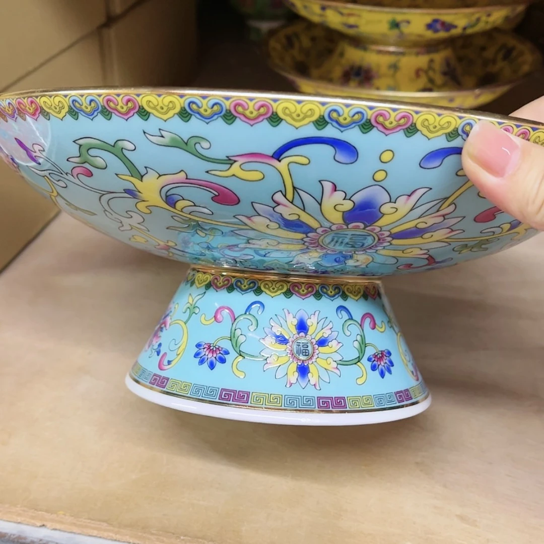 【闪购商品】珐琅10寸1个………………