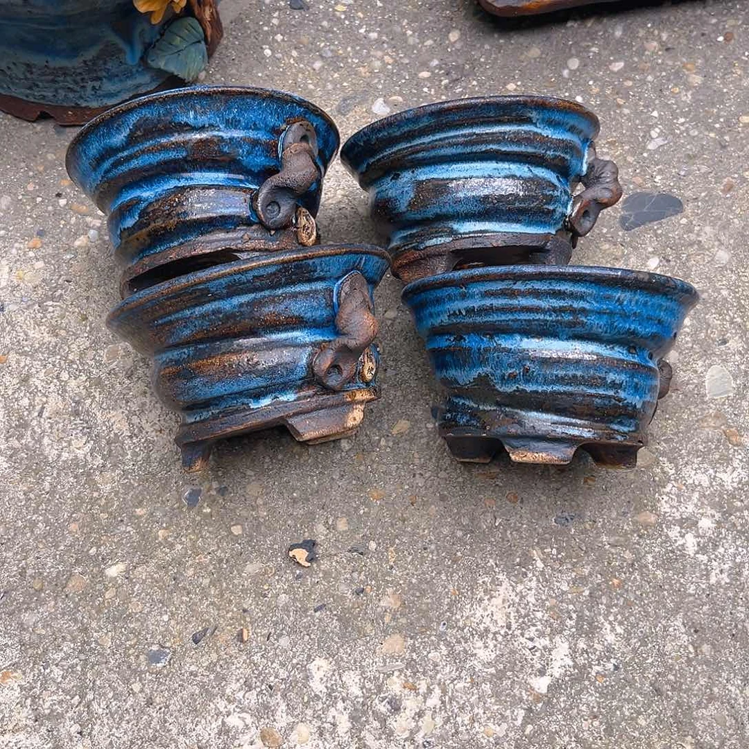 微瑕8 号陶然花器手工花盆