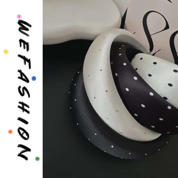 【WE】优雅波点~韩版气质百搭高颅发箍！