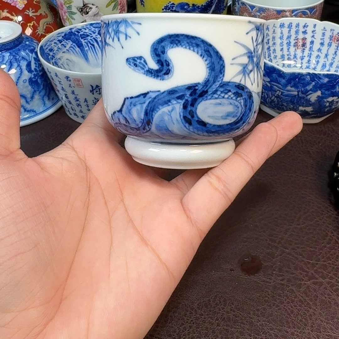 苍***海现代景德镇陶瓷杯
