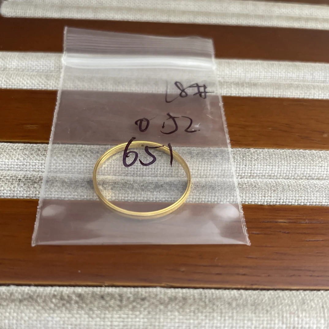 A8克重0.52 18号 三生三世戒指 足金999