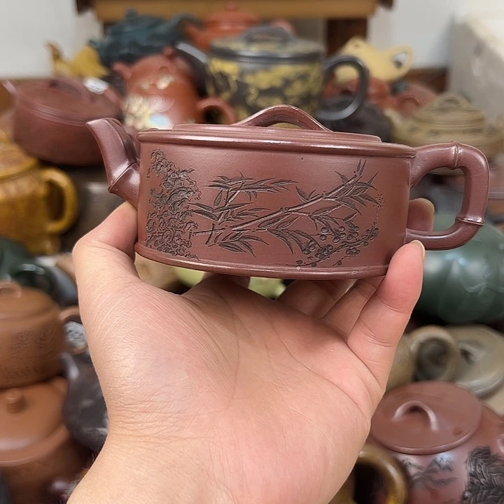 茶壶紫砂紫砂壶微瑕