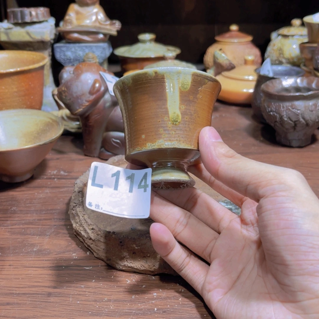 纯手工制作柴烧纯手工制作柴烧杯114