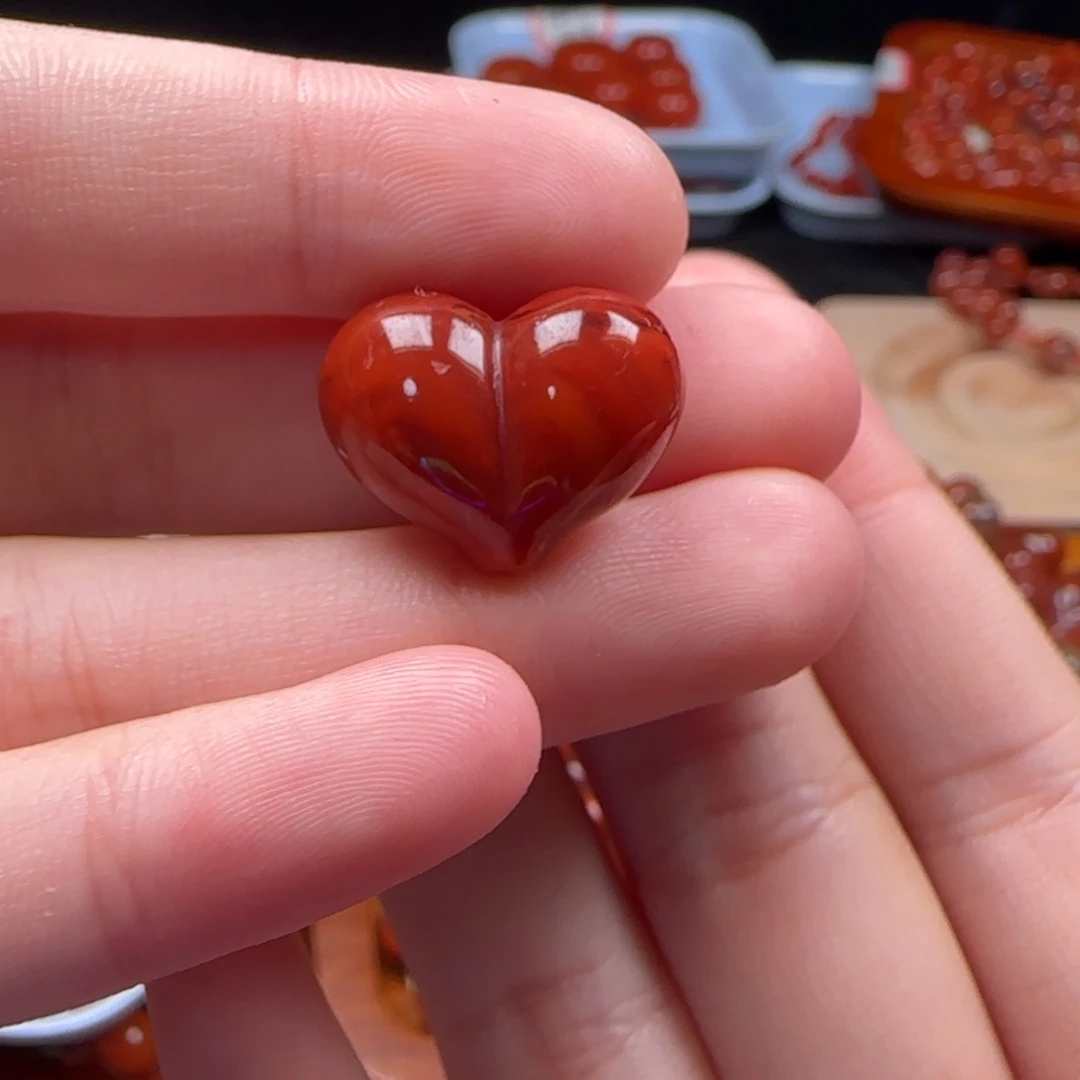 南红玛瑙未镶嵌挂件微瑕不退换