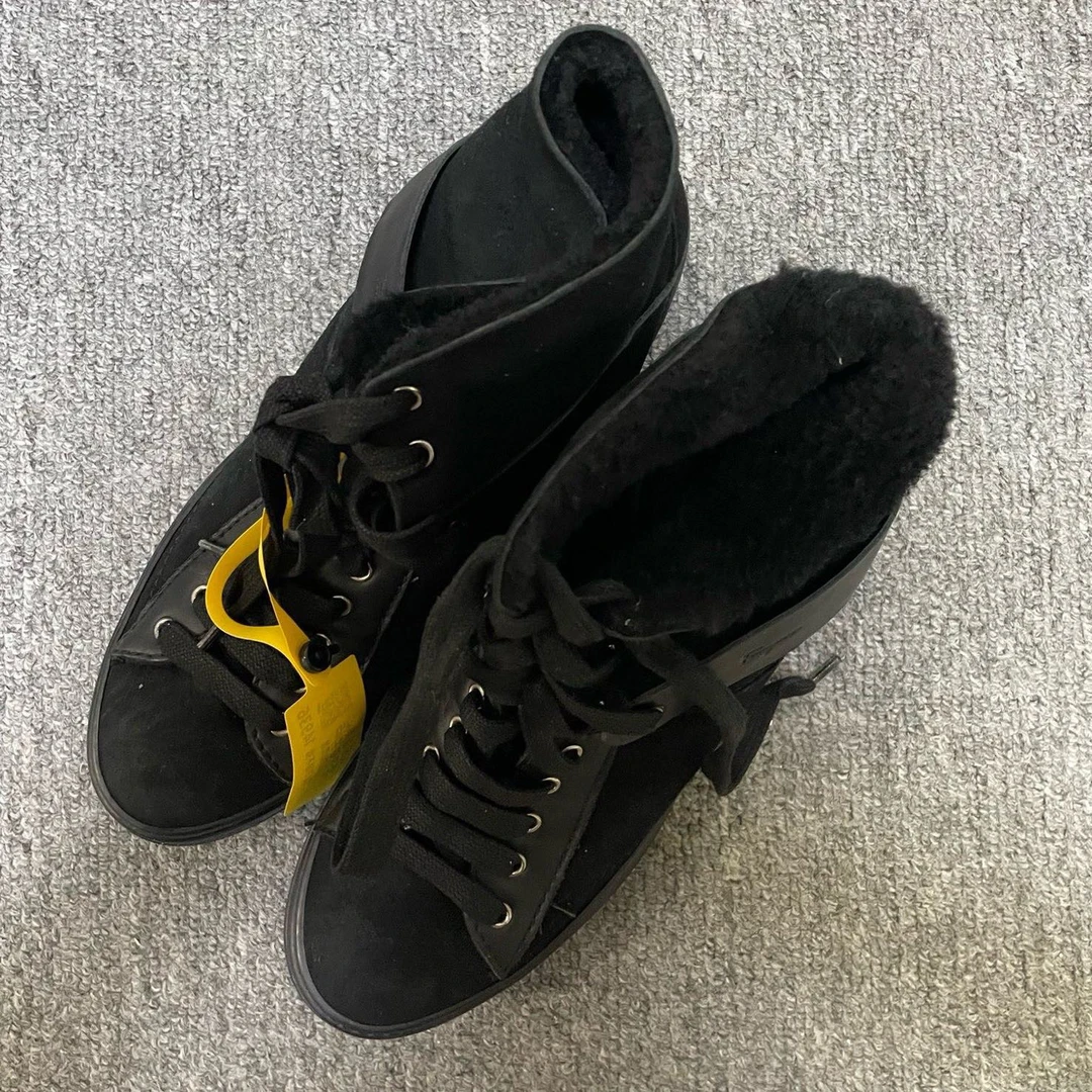 95新 FERRAGAMO/菲拉格慕 时尚潮流保暖短靴  37码/14936