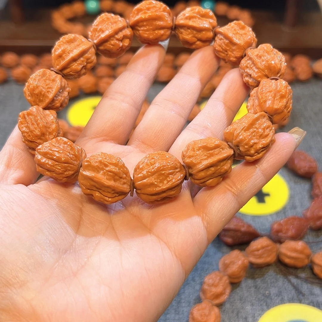 文玩核桃手串小金蟾