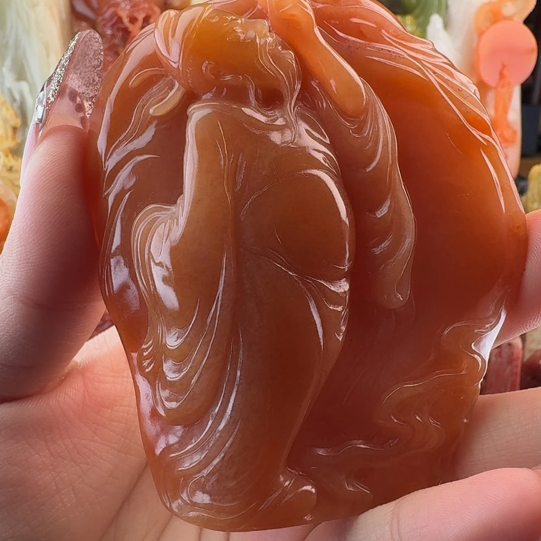 *****寿山石精品李白摆件