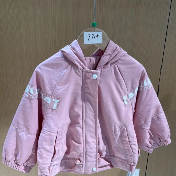 771#QBLD-113512312粉色外套品牌童装
