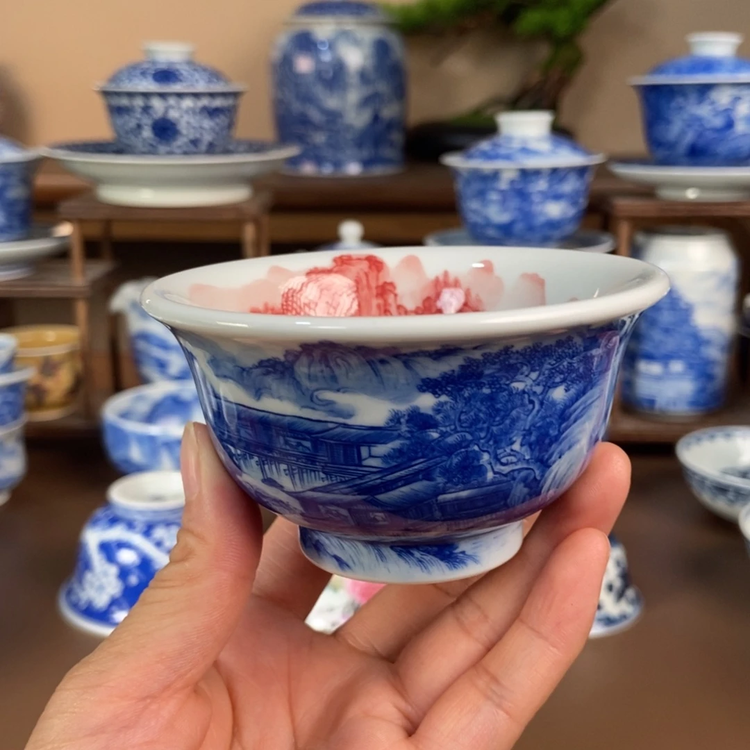 景德镇陶瓷手工手绘