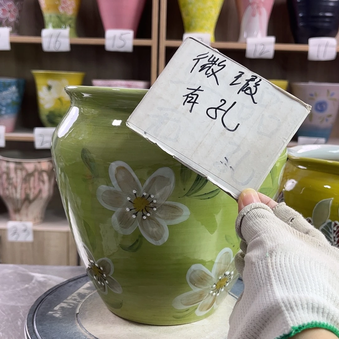 景德镇陶瓷花盆花盆