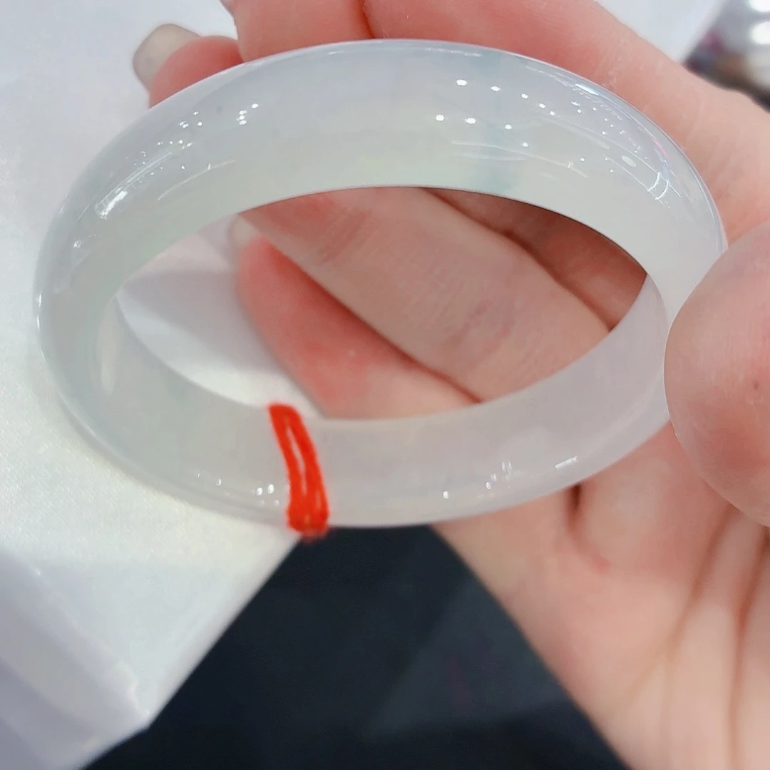 翡翠未镶嵌手镯翡翠51-50圈口（强推）