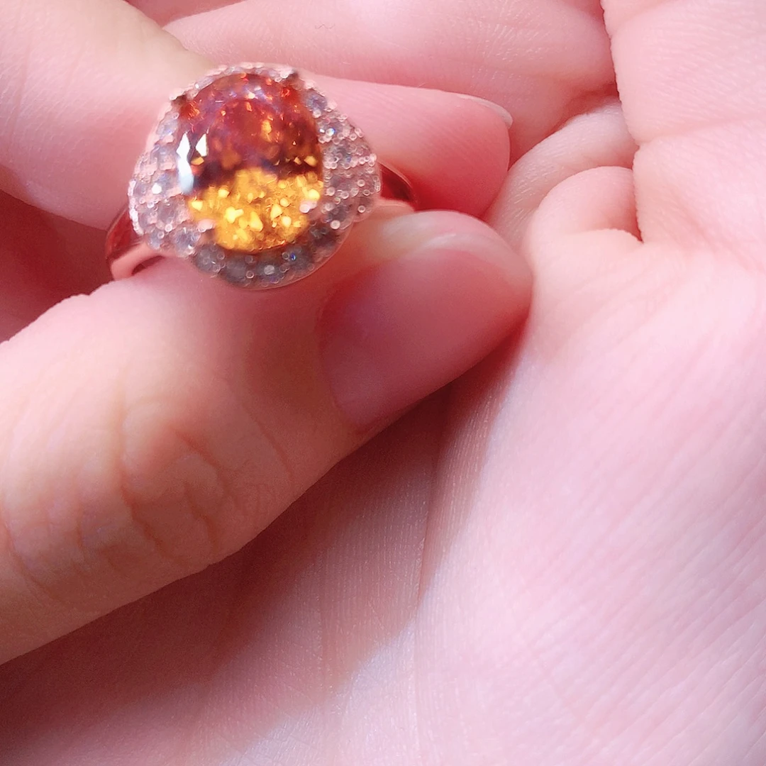 银S925镶嵌珠宝奇石碧玺