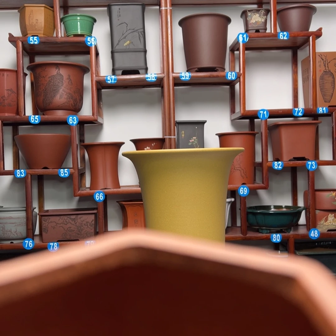 紫砂花盆博**沈圆盆花盆