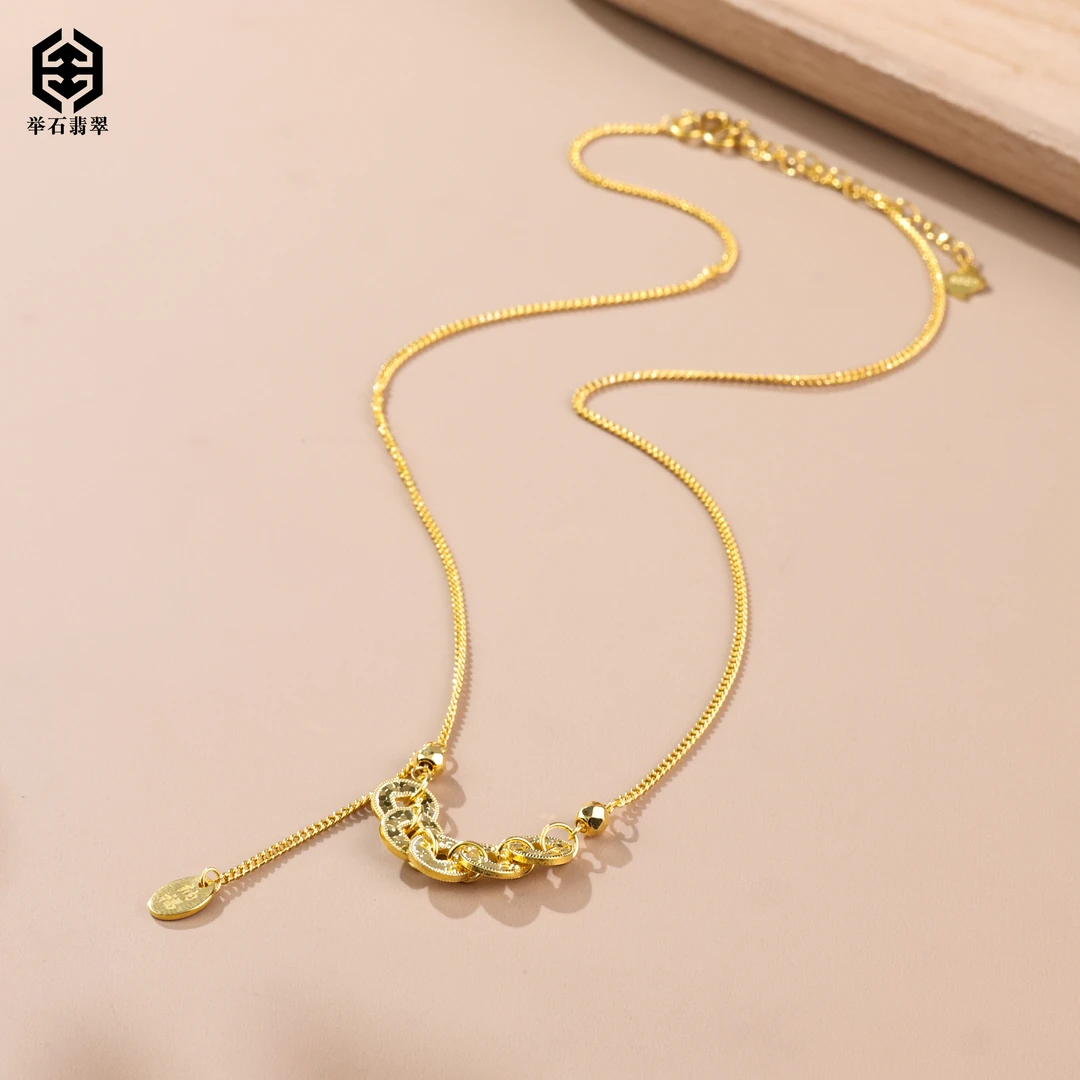 925银银制品 【举石臻品】TH0109-222-285个性项链(一件/多样性发）X