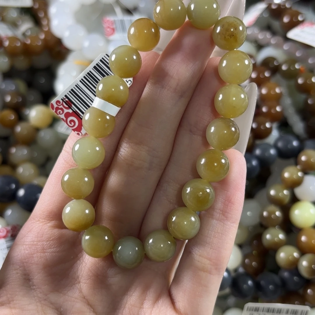 和田玉未镶嵌手链412