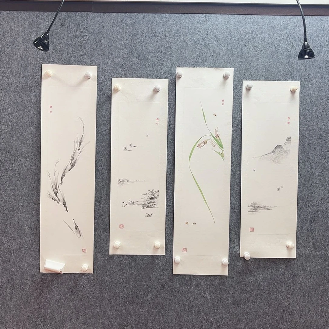 书法陈子文老师亲笔手绘 随机发货
