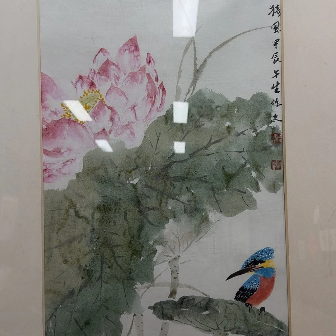 大***人国画周，午生教授作品